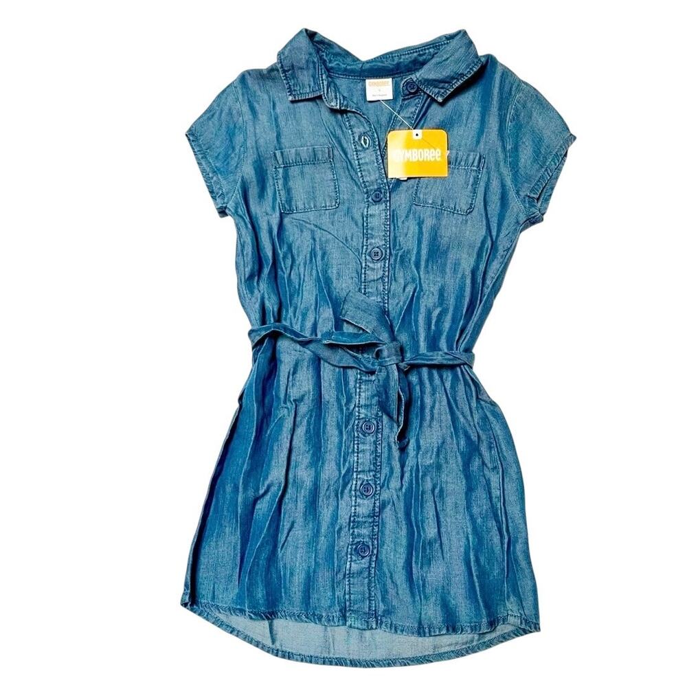 NWT Gymboree Chambray Shirt Dress Size 4